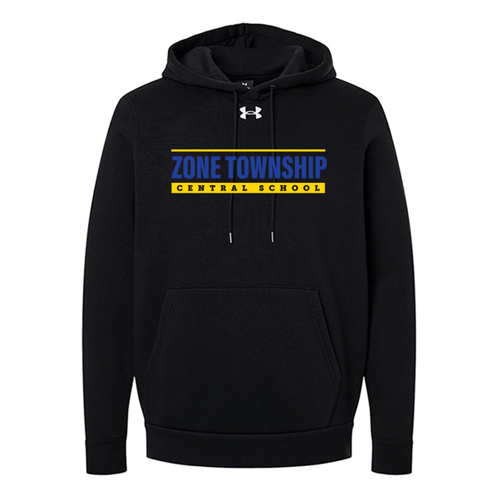 Zone Township Adult Under Armour Team Icon Fleece Hooded Sweatshirt