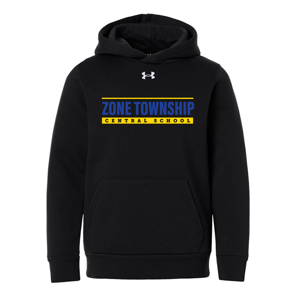Zone Township Youth Under Armour Team Icon Fleece Hooded Sweatshirt