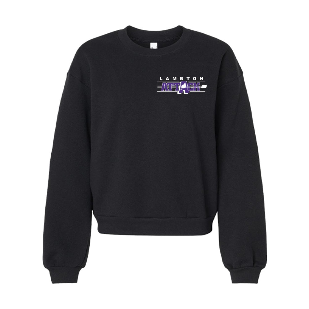 Lambton Attack Ladies' ReFlex Fleece Crewneck Sweatshirt