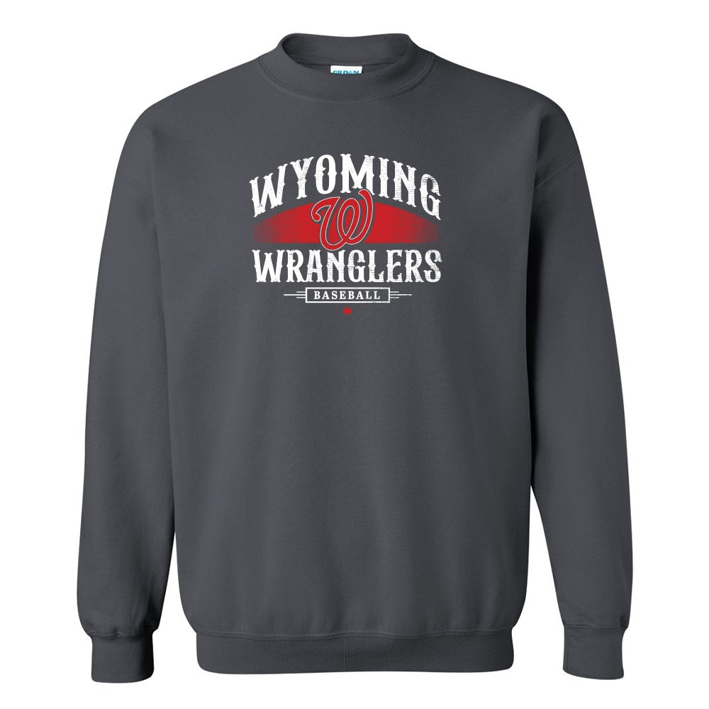 Wyoming Wranglers Adult Crewneck Sweatshirt