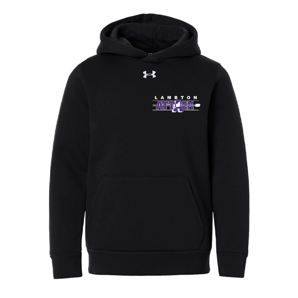 Lambton Attack Youth Under Armour Team Icon Fleece Hooded Sweatshirt