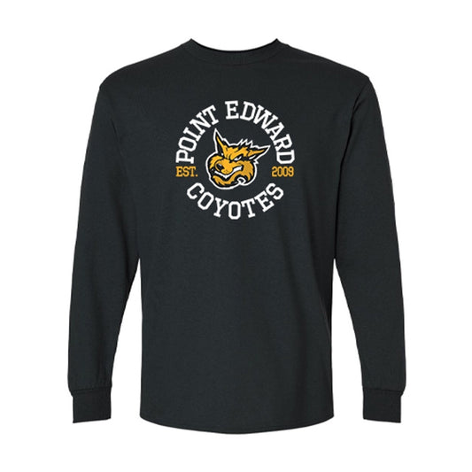 Point Edward Coyotes Youth Cotton Long Sleeve