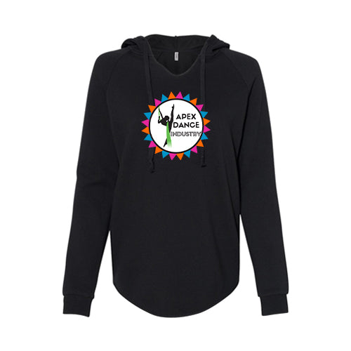 Apex Dance Adult Lightweight California Wave Wash Hooded Sweatshirt
