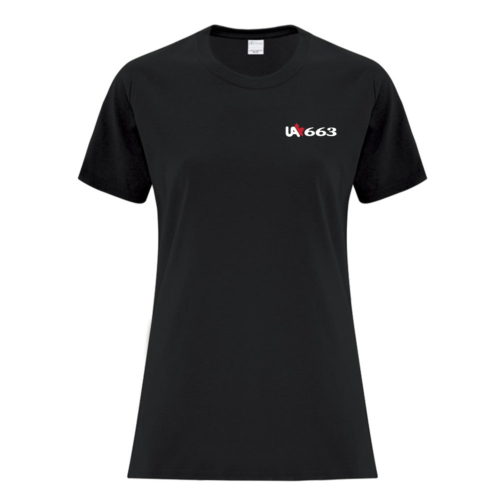 Local 663 Ladies' Cotton T-Shirt