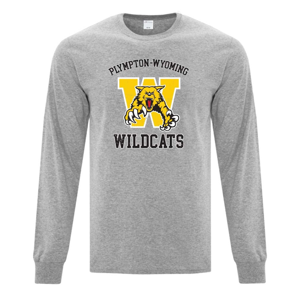 Plympton-Wyoming Adult Cotton Long Sleeve