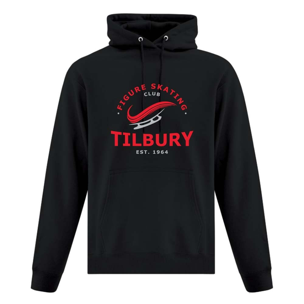 Tilbury Figure Skating Adult Fleece Hooded Sweatshirt (Alt. Logo)