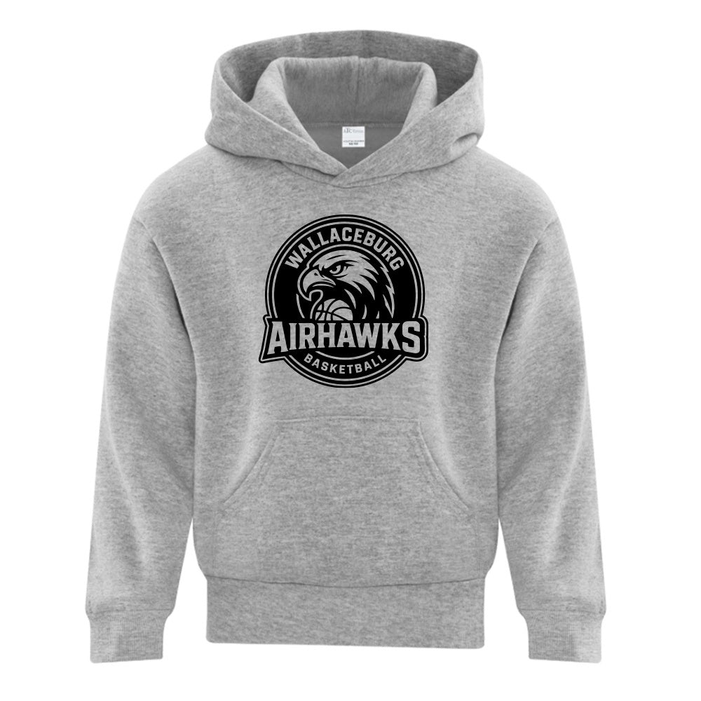 Wallaceburg Airhawks Youth Everyday Fleece Hooded Sweatshirt