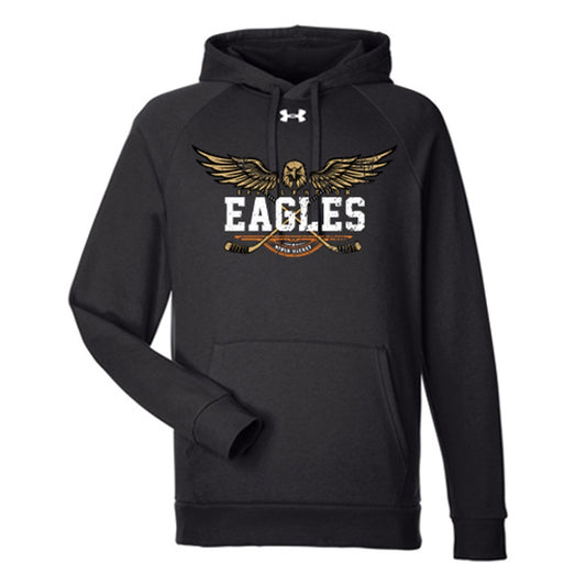 East Lambton Minor Hockey Adult Under Armour Rival Fleece Hooded Sweatshirt
