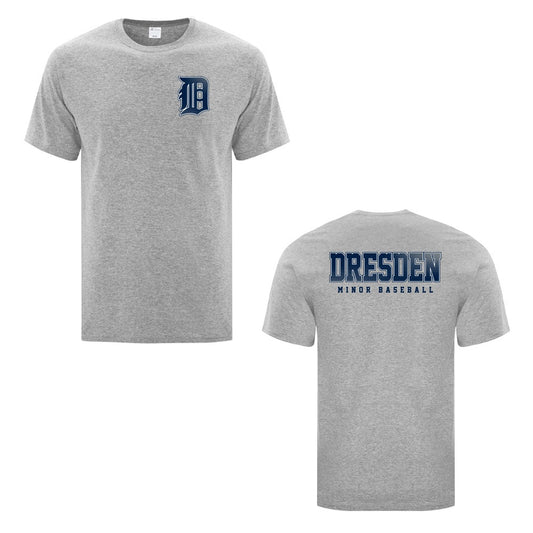 Dresden Minor Baseball Adult Cotton T-Shirt