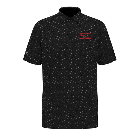Huron Alloys Adult Callaway Mirco Chev Print Polo