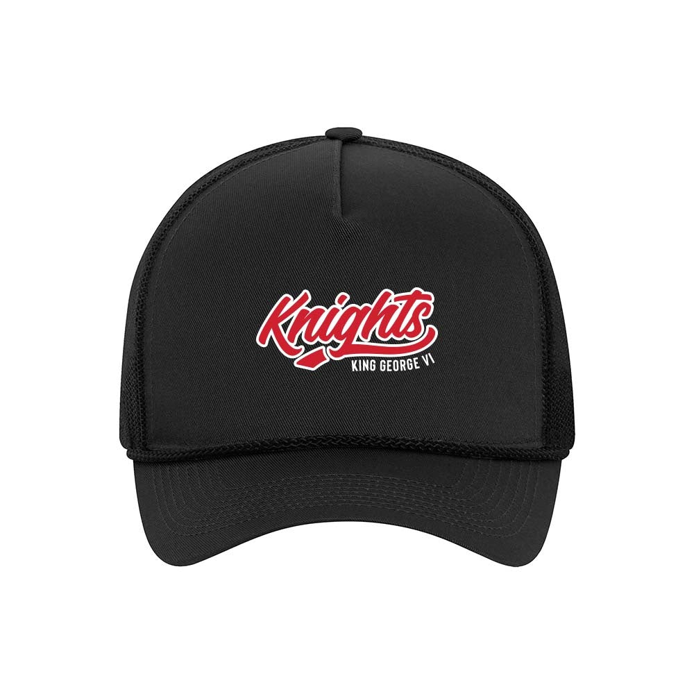 King George Cotton Twill 5-Panel Trucker Rope Cap