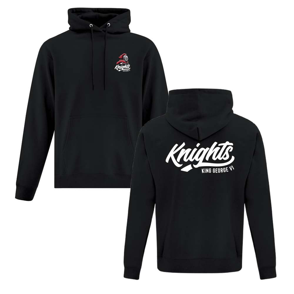 King George Adult Fleece Hooded Sweatshirt