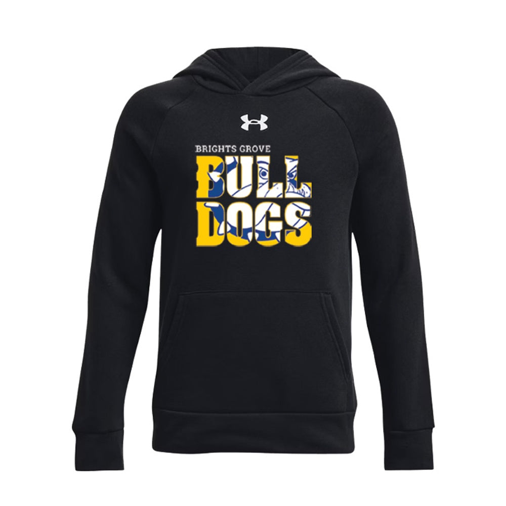 Brights Grove Youth Under Armour Rival Fleece Hooded Sweatshirt