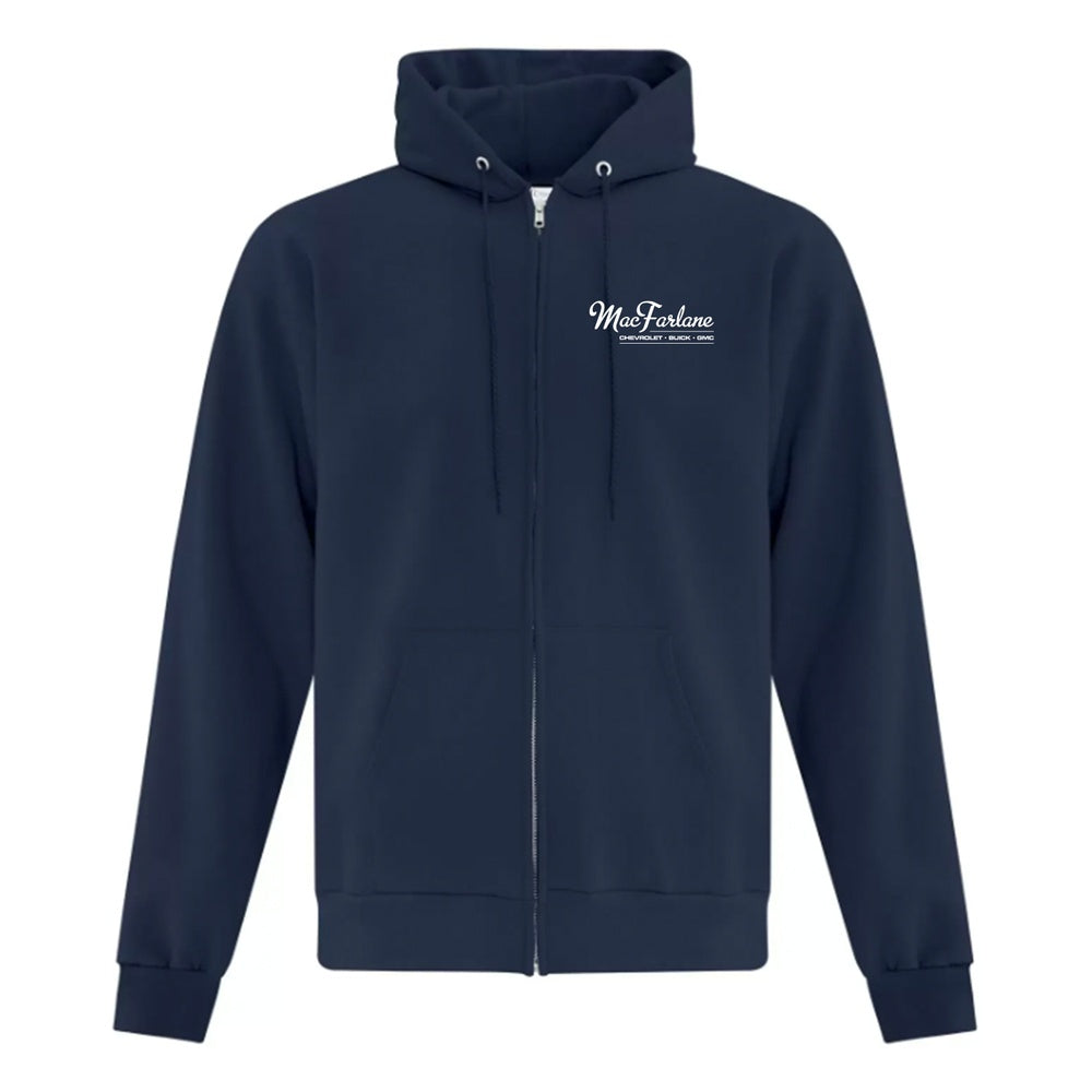 MacFarlane Chevrolet Adult Everyday Fleece Full Zip Hooded Sweatshirt