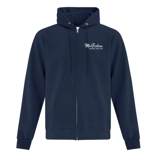 MacFarlane Chevrolet Adult Everyday Fleece Full Zip Hooded Sweatshirt