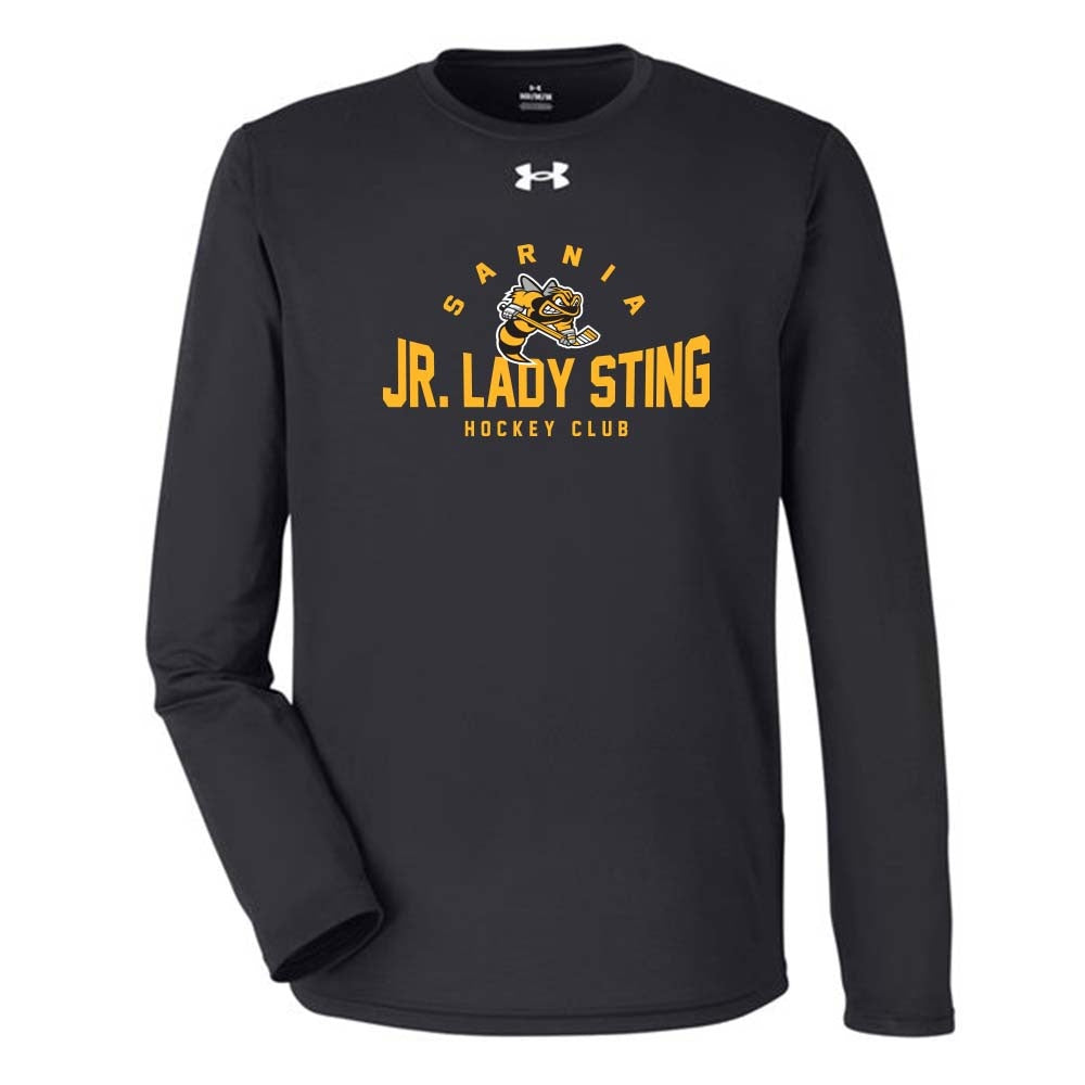Jr Lady Sting Youth Under Armour Tech Team Long Sleeve