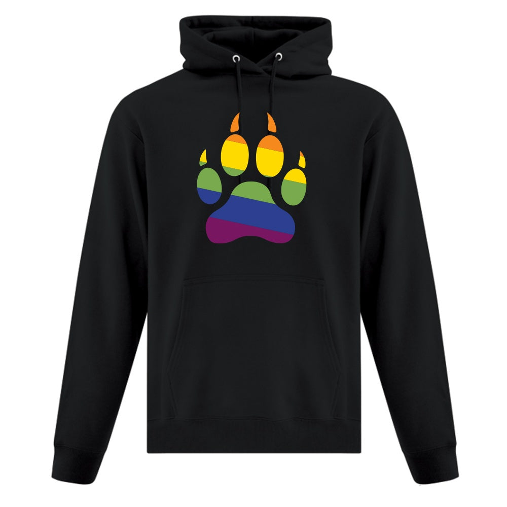 London Road Staff Adult House Colour Everyday Fleece Hooded Sweatshirt