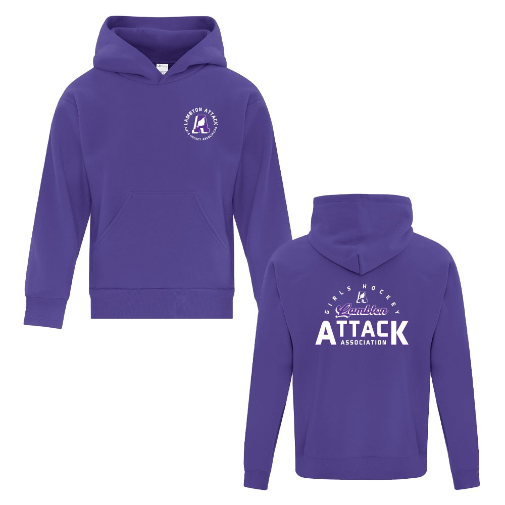 Lambton Attack Youth Fleece Hooded Sweatshirt