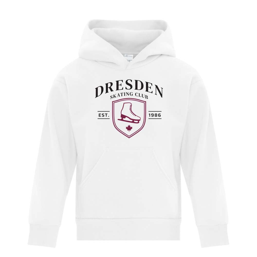 Dresden Skating Club Youth Fleece Hooded Sweatshirt