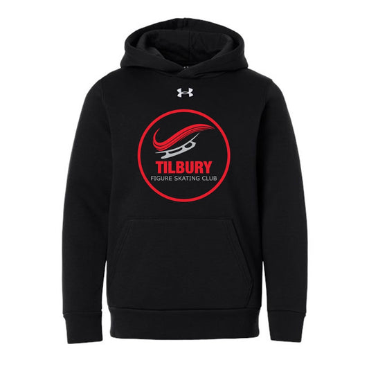 Tilbury Figure Skating Youth Under Armour Team Icon Fleece Hooded Sweatshirt
