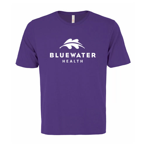 Bluewater Health Adult Eurospun® Ring Spun Tee