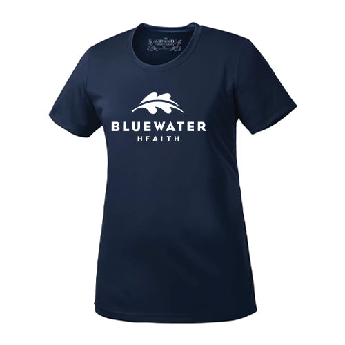 Bluewater Health Ladies' Pro Team (Moisture Wicking) T-Shirt