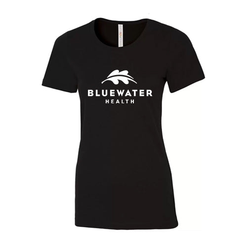 Bluewater Health Ladies' Eurospun® Ring Spun Tee