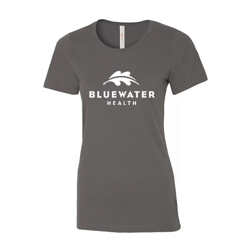 Bluewater Health Ladies' Eurospun® Ring Spun Tee