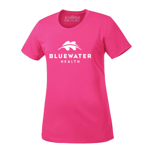 Bluewater Health Ladies' Pro Team (Moisture Wicking) T-Shirt