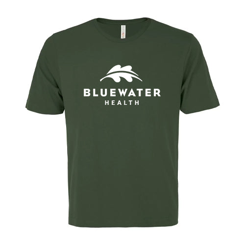 Bluewater Health Adult Eurospun® Ring Spun Tee