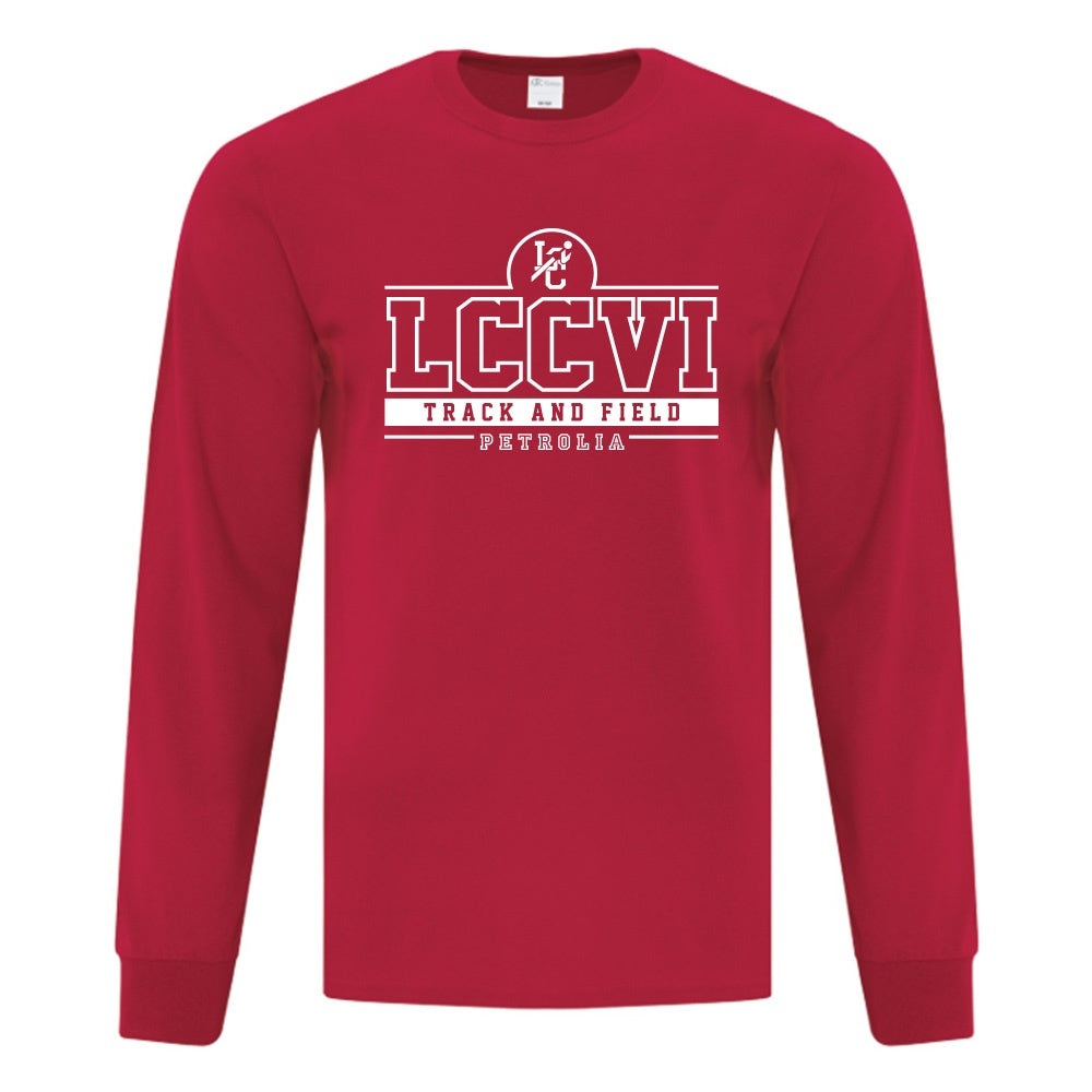 LCCVI Track & Field Adult Cotton Long Sleeve