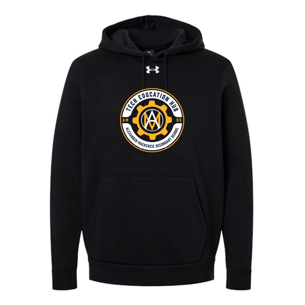 Technological Education Hub Adult Under Armour Team Icon Fleece Hooded Sweatshirt
