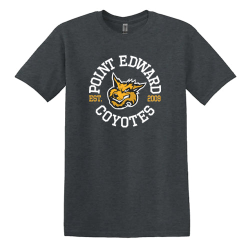 Point Edward Coyotes Gildan Cotton T-Shirt
