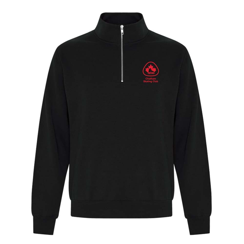 Chatham Skating Club Adult Fleece 1/4 Zip Sweatshirt