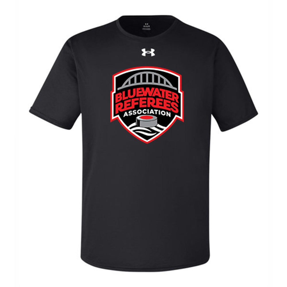 Bluewater Referees Adult Under Armour Team Tech T-Shirt