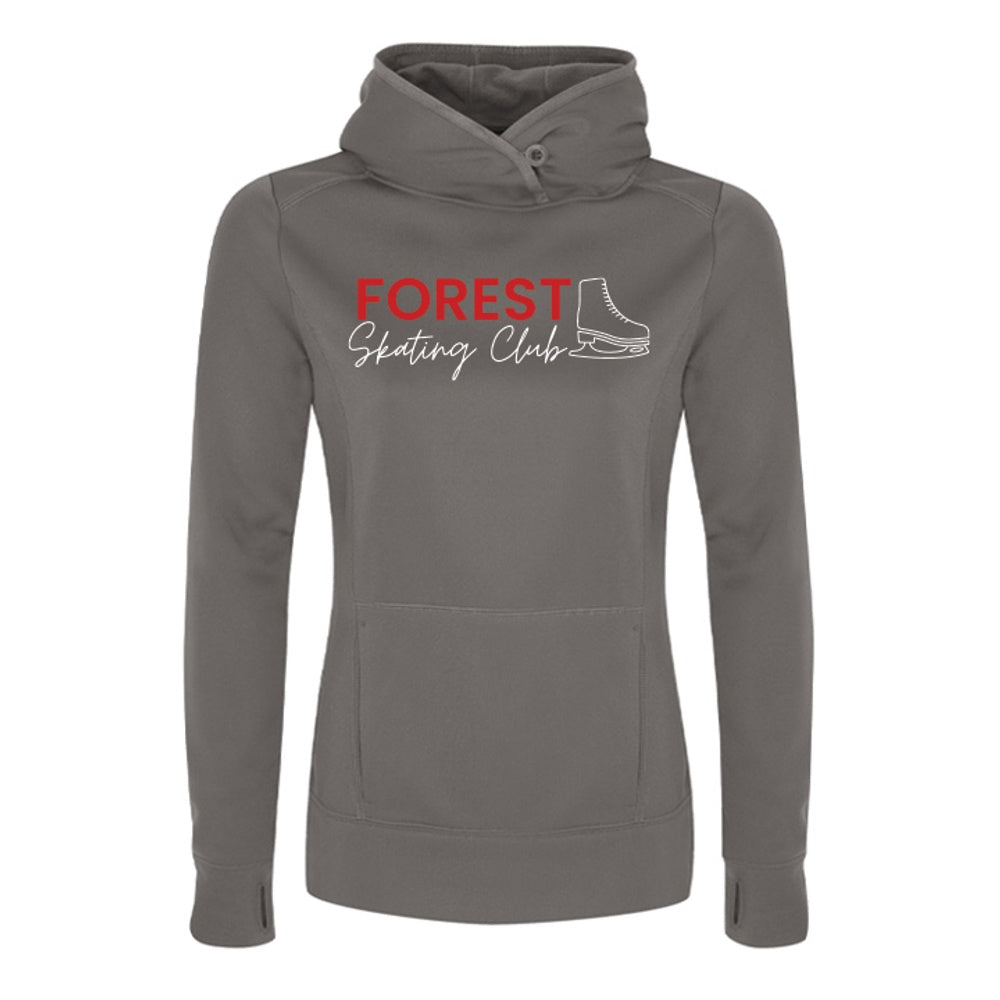 Forest Skating Club Ladies' Game Day Fleece Hooded Sweatshirt