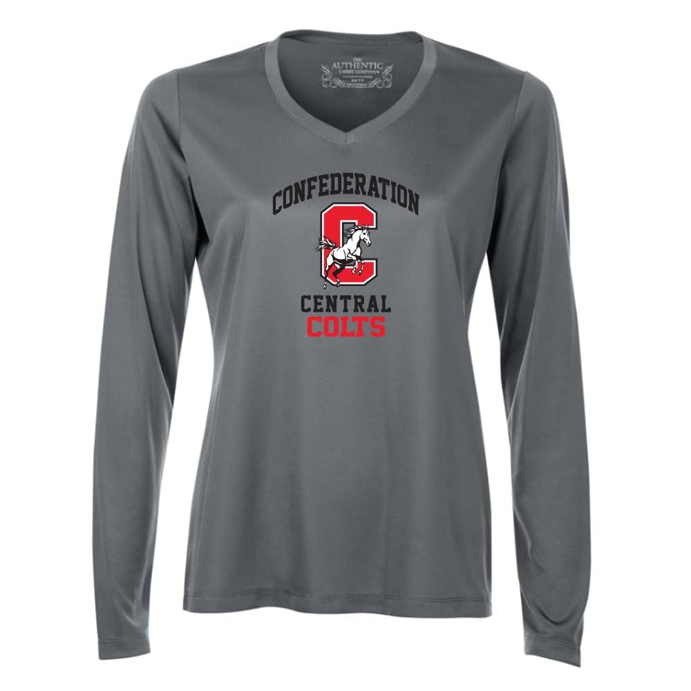 Confederation Central Ladies' Pro Team Long Sleeve V-Neck