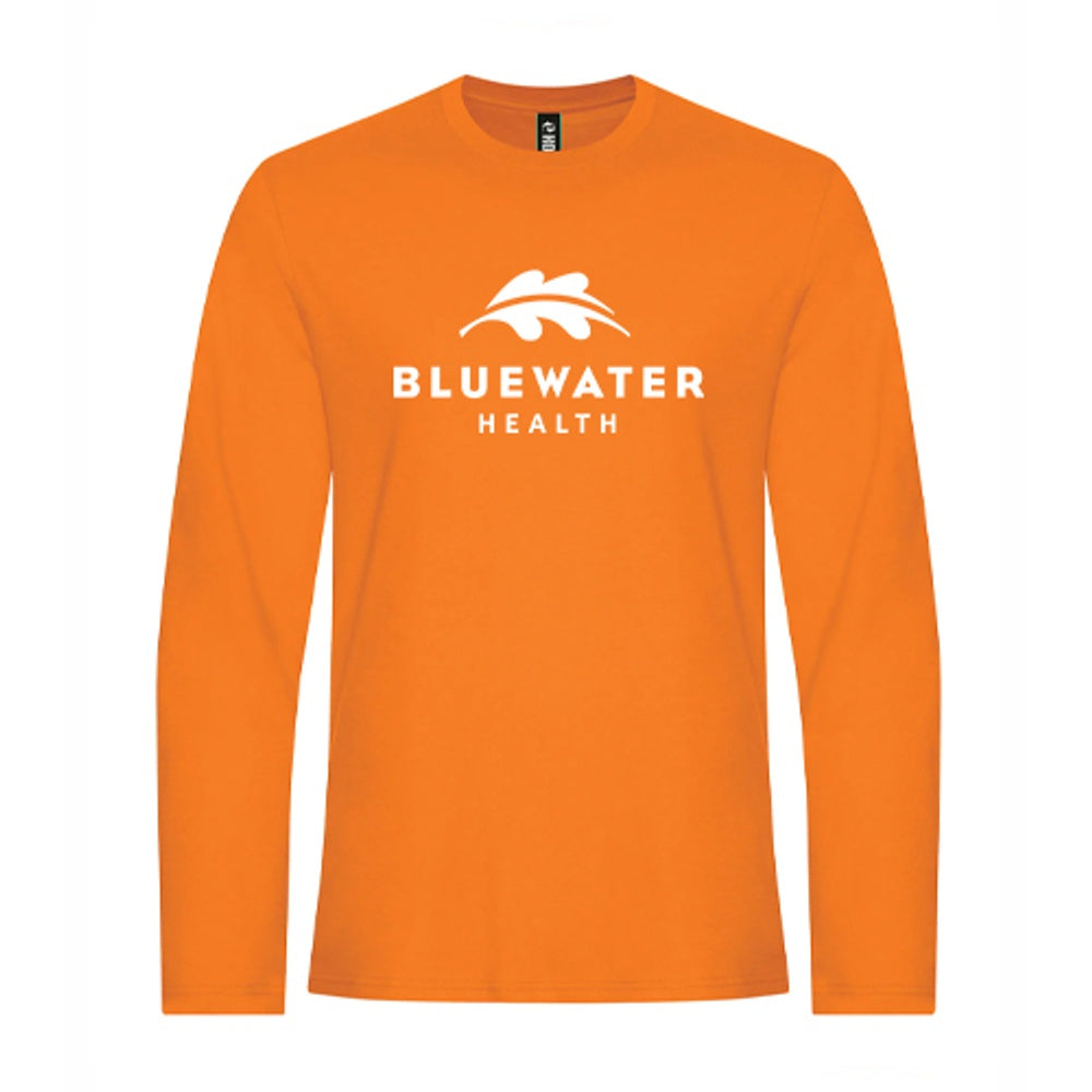 Bluewater Health Adult Element Ring Spun Cotton Long Sleeve Tee