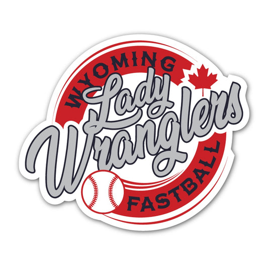 Wyoming Lady Wranglers 5" Vinyl Sticker