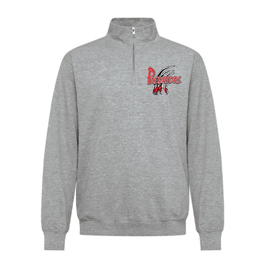 Lambton Shores Predators Adult Fleece 1/4 Zip Sweatshirt