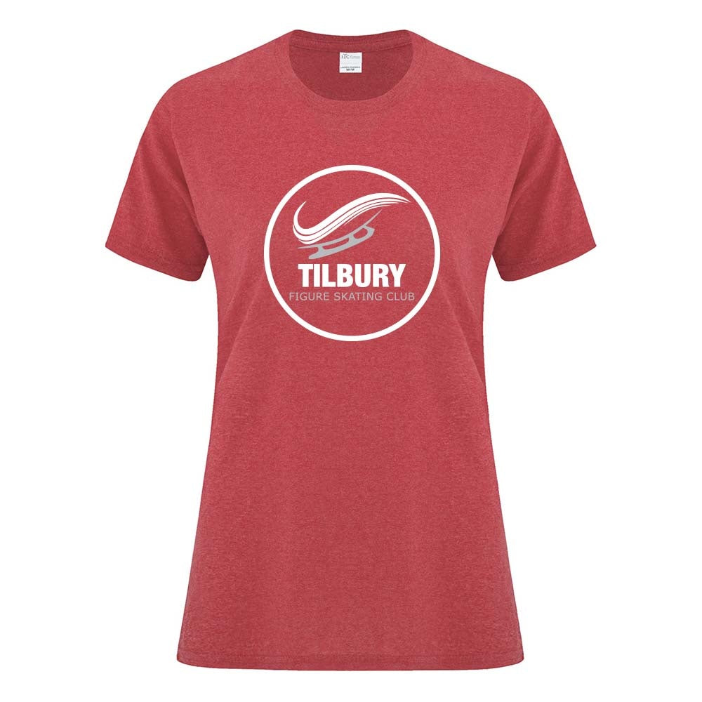 Tilbury Figure Skating Ladies' Cotton T-Shirt