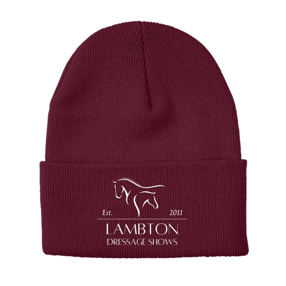 Lambton Dressage Shows Knit Cuff Toque