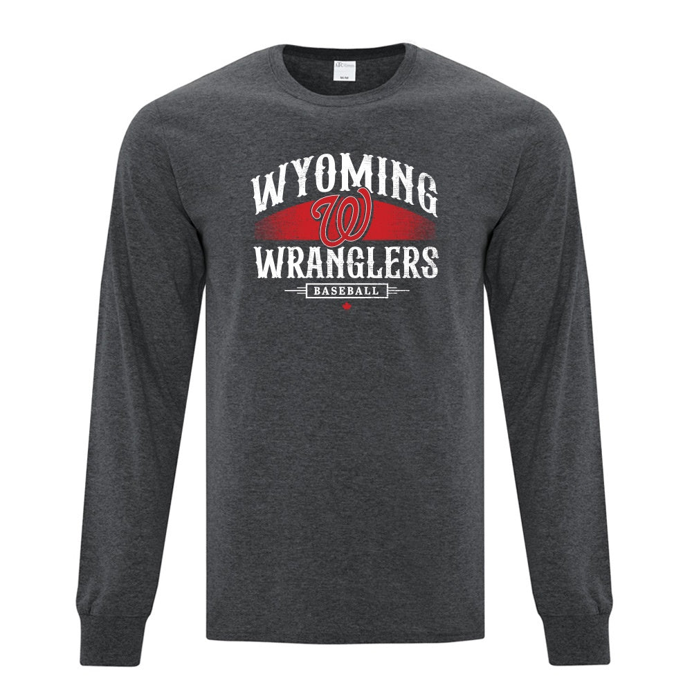 Wyoming Wranglers Youth Cotton Long Sleeve