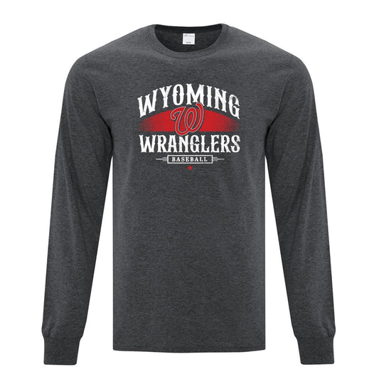 Wyoming Wranglers Youth Cotton Long Sleeve