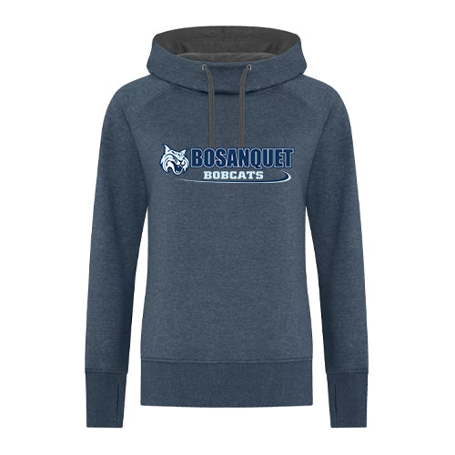 Bosanquet Staff Ladies' EsActive Vintage Hooded Sweatshirt