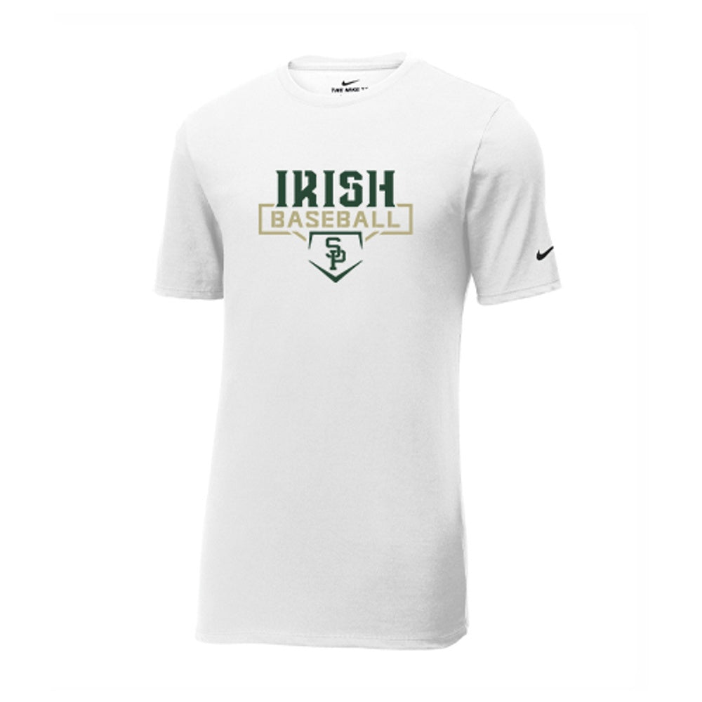 St. Pats Baseball Adult Nike Dri-FIT Cotton/Poly Tee