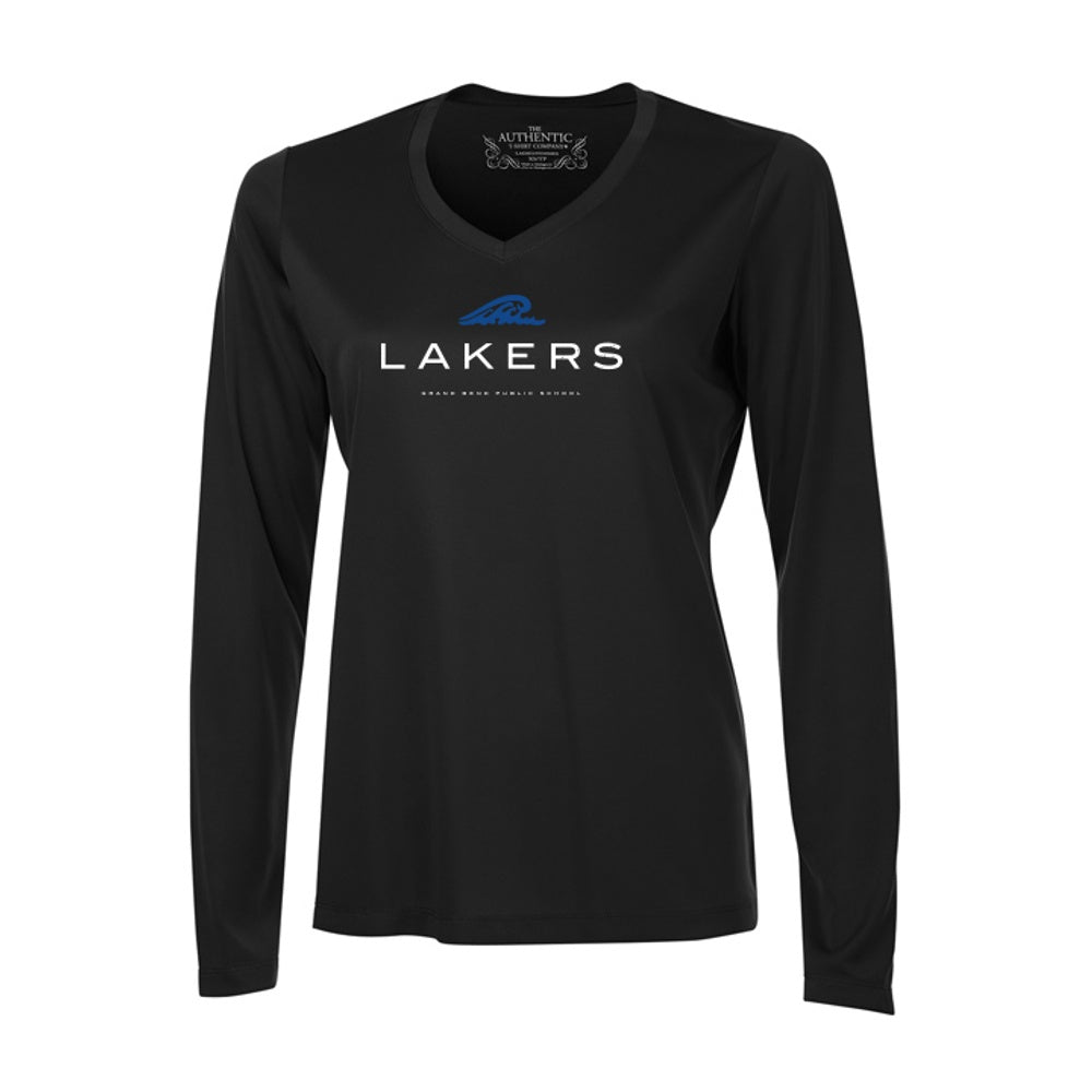 Grand Bend Ladies' Pro Team Long Sleeve V-Neck T-Shirt