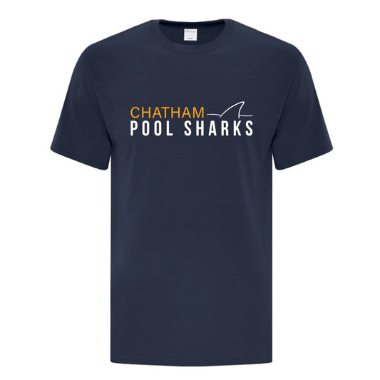 Chatham Pool Sharks Adult Cotton T-Shirt