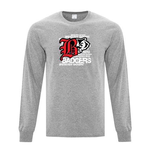 Bridgeview Adult Everyday Cotton Long Sleeve T-Shirt