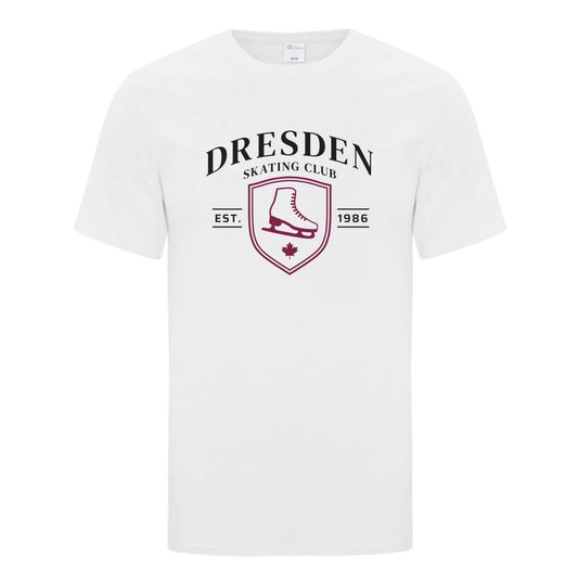 Dresden Skating Club Adult Cotton T-Shirt
